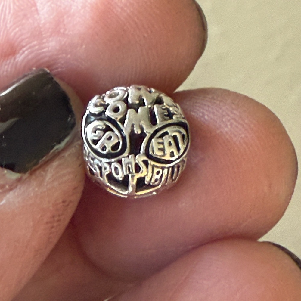 Marvel Silver Spiderweb Charm - image 4